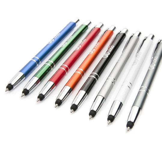 Długopis Cosmo Slim Touch Pen - Srebrny